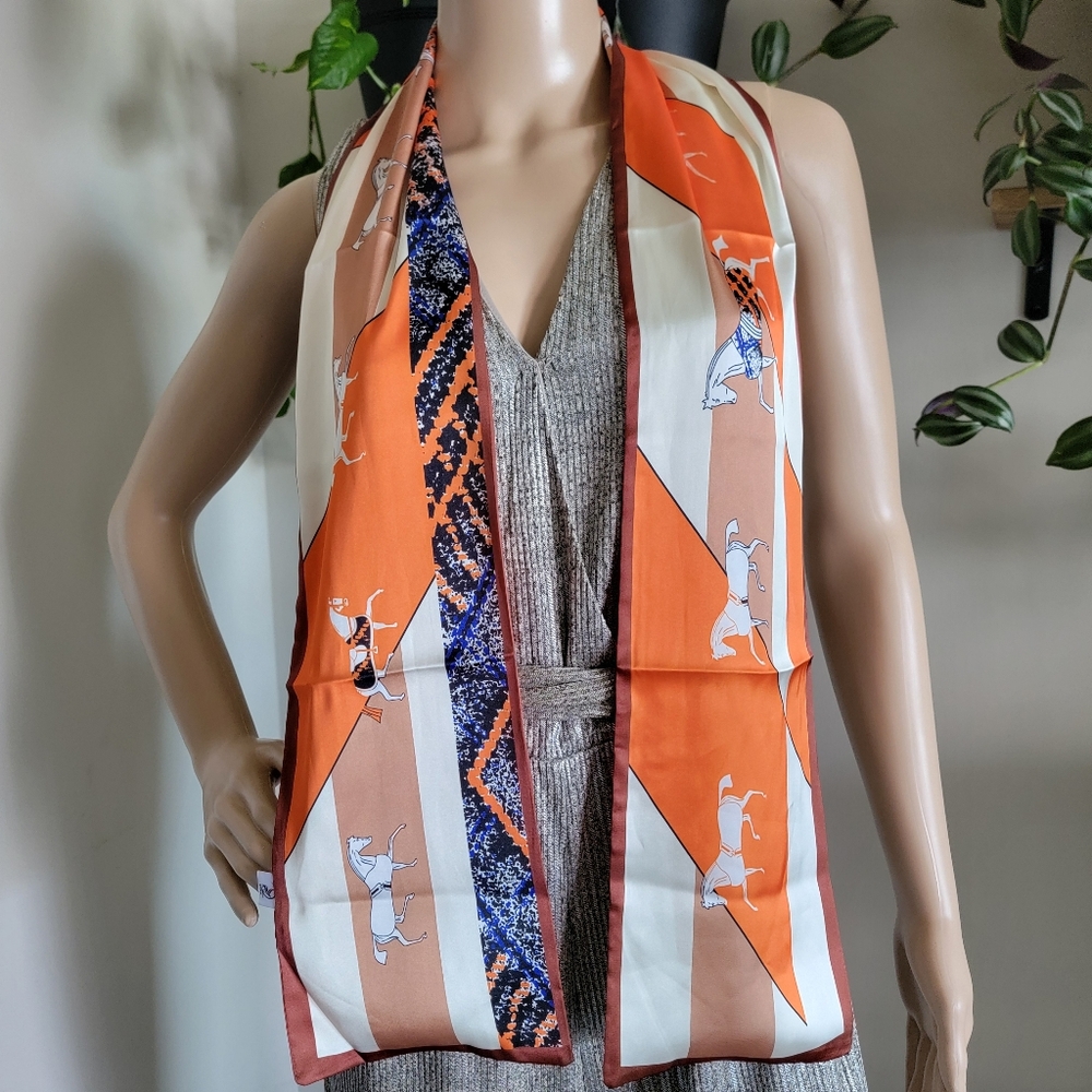 Stylish Horse Long Scarf